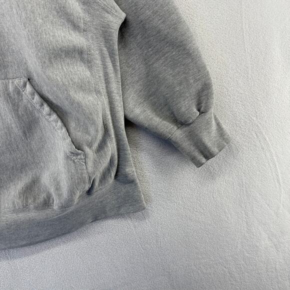 Vintage Kings College Sweatshirt Men's large Gray pro Weave Heavyweight Spellout - Picture 3 of 9